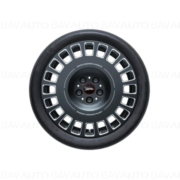 36115B30815 - Set roți complete de vară - JCW Rallye Spoke 964 (bright milled, flow forming) cu anvelopa Pirelli Cinturato P7 - 215/40R18 89Y XL - Mini F65/F66/F67
