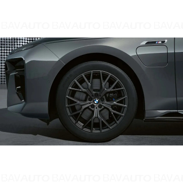 36115B4E9E9 - Roată completă de iarnă - M Performance Y-Spoke 911M cu anvelopa Goodyear Ultra Grip Performance 3 - 285/40R20 108V XL - BMW X3/X4 G45/G46 LCI - punte spate