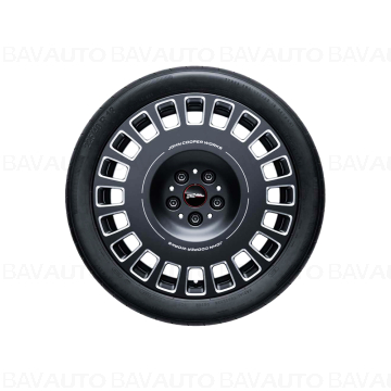 36115B4EA76 - Roată completă de iarnă - JCW Rallye Spoke 992 (bright milled) cu anvelopa Goodyear Ultra Grip Performance 3 - 225/45R18 95V XL - Mini Aceman J05