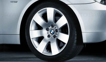 Janta aliaj usor - Star Spoke 123 - Argintiu (Silver) - 8Jx18 ET:20 - BMW Seria 5 E60 E61