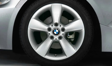 Janta aliaj usor - Star Spoke 105 - Argintiu (Silver) - 8,5Jx17 ET:50 - BMW Z4 E85 E86