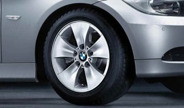 Janta aliaj usor - Star Spoke 155 - Argintiu (Reflex Silver) - 7Jx16 ET:34 - BMW Seria 3 E90 E91	