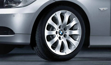 Janta aliaj usor - Star Spoke 159 - Argintiu (Silver) - 8Jx17 ET:34 - BMW Seria 3 E90 E91 E92 E93