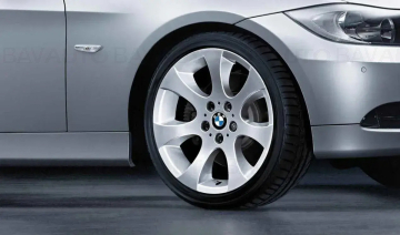 Janta aliaj usor - Ellipsoid Style Spoke 162 - Argintiu (Reflex Silver) - 8,5Jx18 ET:37 - BMW Seria 3 E90 E91 E92 E93	