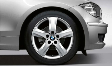 Janta aliaj usor - Star Spoke 142 - Argintiu (Silver) - 7Jx17 ET:47 - BMW Seria 1 E81 E82 E87 E88