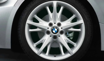 Janta aliaj usor - Star Spoke 241 - Argintiu (Silver) - 8Jx18 ET:47 - BMW Z4 E85 E86	
