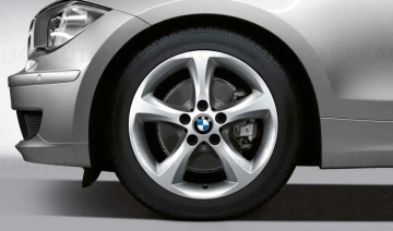 Janta aliaj usor - Star Spoke 256 - Argintiu (Silver) - 7Jx17 ET:47 - BMW Seria 1 E81 E82 E87 E88