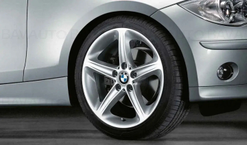 Janta aliaj usor - Star Spoke 264 - Argintiu (Silver) - 8,5Jx18 ET:52 - BMW Seria 1 E81 E82 E87 E88	
