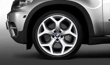 Janta aliaj usor - Y Spoke 214 - Argintiu (Silver) - 11Jx20 ET:37 - BMW X6 E71 E72
