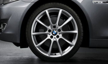 Janta aliaj usor - V-Spoke 281 - Argintiu (Silver) - 8Jx18 ET:30 - BMW Seria 5 F10 F11 F18, Seria 6 F06 F12 F13	