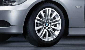 Janta aliaj usor - Star Spoke 283 - Argintiu (Reflex Silver) - 7Jx16 ET:34 - BMW Seria 3 E90 E91	