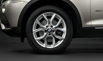 Janta aliaj usor - Y-Spoke 308 - Argintiu (ReflexSilver) - 8Jx18 ET:43 - BMW X3 F25, X4 F26