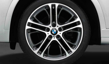 Janta aliaj usor - M Performance Double Spoke 310M - Bicolor Gri (OrbitGrey/Bright Turned) - 8,5Jx20 ET:38 - BMW X3 F25, X4 F26