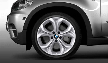 Janta aliaj usor - Y Spoke 335 - Argintiu (Silver) - 10Jx19 ET:53 - BMW X5 E70