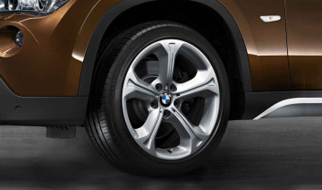 Janta aliaj usor - Star Spoke 320 - Argintiu (Silver) - 8Jx18 ET:30 - BMW X1 E84	