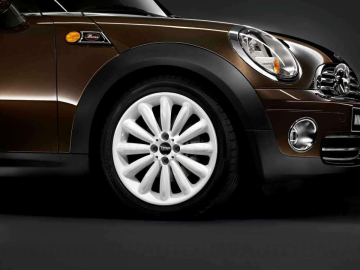 Janta aliaj usor - Infinite Stream Spoke R116 - Alb (White) - 7Jx17 ET:48 - Mini Cabrio R57, Clubman R55, Coupe R58, Roadster R59, R56