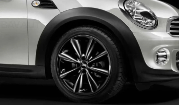 Janta aliaj usor - Conical Spoke 121 - Negru (Jet Black Uni) - 7Jx17 ET:48 - Mini Cabrio R57, Clubman R55, Coupe R58, Roadster R59, R56	