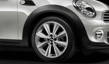 Janta aliaj usor - Conical Spoke 121 - Argintiu (Bright Silver Metallic) - 7Jx17 ET:48 - Mini Cabrio R57, Clubman R55, Coupe R58, Roadster R59, R56