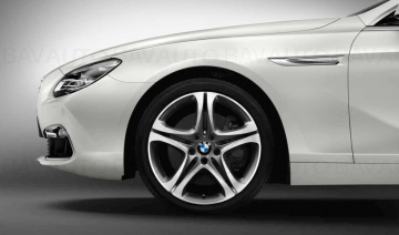 Janta aliaj usor - Star Spoke 367 - Bicolor Argintiu (Silver/Bright Turned) - 9Jx19 ET:44 - BMW Seria 5 F10 F11 F18, Seria 6 F06 F12 F13