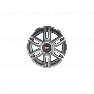 Janta aliaj usor - Twin Spoke 128 - Argintiu (Silver) - 7Jx17 ET:48 - Mini Cabrio R57, Clubman R55, Coupe R58, Roadster R59, R56