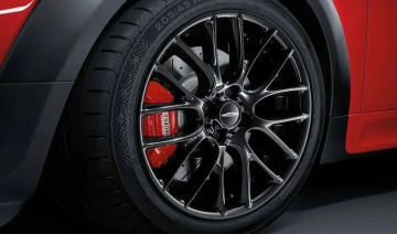 Janta aliaj usor - JCW Cross Spoke Challenge R112 - Negru (Jet Black Uni) - 7Jx17 ET:48 - Mini Cabrio R52 R57, Clubman R55, Coupe R58, Roadster R59, R50, R53, R56
