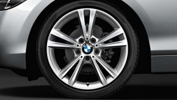 Janta aliaj usor - Double Spoke 385 - Argintiu (ReflexSilver) - 8Jx18 ET:52 - BMW Seria 1 F20 F21, Seria 2 F22 F23 