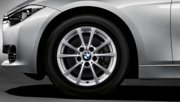 Janta aliaj usor - V-Spoke 390 - Argintiu (ReflexSilver) - 7Jx16 ET:31 - BMW Seria 3 F30 F31 F35, Seria 4 F36 Gran Coupe