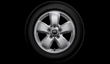 Janta aliaj usor - Heli Spoke 492 - Argintiu (Bright Silver Met.) - 5,5Jx15 ET:46 - Mini Cabrio F57, F55, F56	