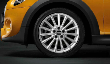 Janta aliaj usor - JCW Multi Spoke 505 - Argintiu (Bright Silver Metallic) - 7Jx17 ET:54 - Mini Cabrio F57, F55, F56	
