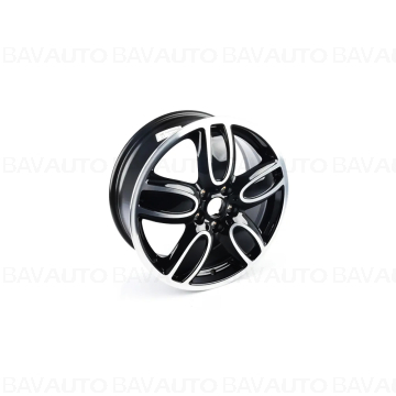 Janta aliaj usor - JCW Cup Spoke 2-Tone 509 - Bicolor Negru (Black/Bright Polished) - 7Jx18 ET:54 - Mini Cabrio F57, F55, F56