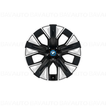 36116856016 - Insertie aluminiu janta aerodinamica 1010 (capac janta) argintie (silver) - BMW iX i20 - Original BMW Group …