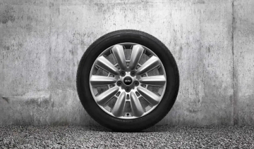36116856033 - Roată aliaj ușor Brightsilver 7,5JX18 ET:51 7,5JX18   ET:51 - BMW - Mini - de la 02.11.2016 - Original BMW -…