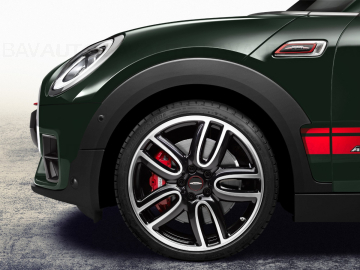 Janta aliaj usor - JCW Course Spoke 2 523 - Bicolor Negru/Argintiu (Jet Black / Bright Turned) - 8Jx19 ET:47 - Mini Countryman F60