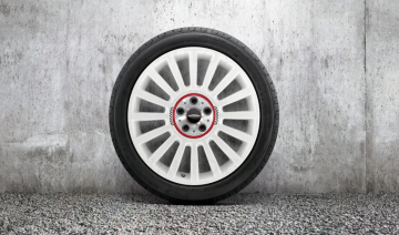 Janta aliaj usor - JCW Rallye Spoke 536 - Alb (Aspen White) - 8Jx19 ET:47 - Mini Countryman F60	