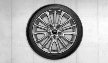 Janta aliaj usor - Net Spoke 519 - Argintiu (Bright Silver Met.) - 7,5Jx17 ET:54 - Mini Clubman F54