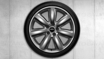 Janta aliaj usor - Star Spoke 521 - Argintiu (Bright Silver Met.) - 8Jx18 ET:57 - Mini Clubman F54
