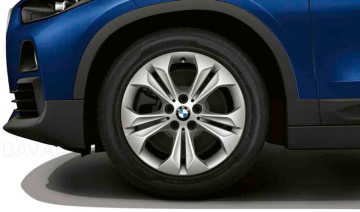 Janta aliaj usor - Double Spoke 564 - Argintiu (ReflexSilver) - 7,5Jx17 ET:52 - BMW X1 F48 F49, X2 F39	