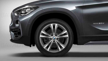 Janta aliaj usor - Double Spoke 568 - Bicolor Gri (FerricGrey/Bright Turned) - 7,5Jx18 ET:51 - BMW X1 F48 F49