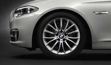 Janta aliaj usor - Multi-Spoke 454 - Bicolor Argintiu (Silver/Bright Turned) - 8Jx18 ET:30 - BMW Seria 5 F10 F11, Seria 6 F06 F12 F13	