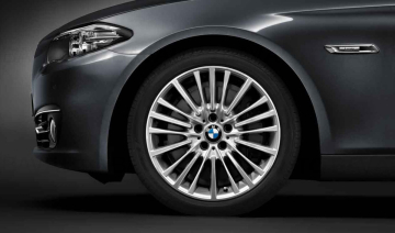 Janta aliaj usor - Multi-Spoke 455 - Bicolor Argintiu (Silver/Bright Turned) - 8,5Jx19 ET:33 - BMW Seria 5 F10 F11 F18, Seria 6 F06 F12 F13