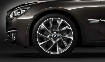 Janta aliaj usor - Turbine Style 457 - Argintiu (Silver Bright Turned) - 10Jx20 ET:41 - BMW Seria 5 F07 GT, Seria 7 F01 F02 F04 Hybrid	