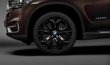 Janta aliaj usor - Star Spoke 491 - Negru (Black) - 10Jx20 ET:40 - BMW X5 F15, X6 F16	