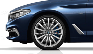 36116863419 - Janta aliaj usor - Multi Spoke 633 - Argintiu (Reflex Silver) - 8Jx19 ET:30 - BMW Seria 5 G30 G31 G38 - Original BMW