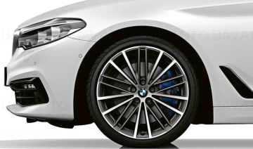 Janta aliaj usor - V Spoke 635 - Bicolor Gri (Ferricgrey/Bright Turned) - 9Jx19 ET:44 - BMW Seria 5 G30 G31	