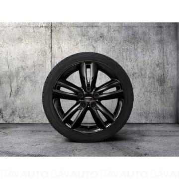 36116866366 - Jantă MINI din aluminiu Track Spoke 562 negru 7J x 17 ET 54 punte față / punte spate F55 F56 F57 - Original BMW