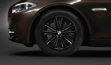 Janta aliaj usor - V-Spoke 236 - Negru (Black) - 8Jx17 ET:30 - BMW Seria 5 F10 F11, Seria 6 F06 F12 F13	