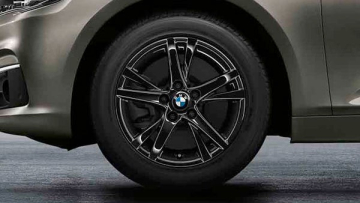 Janta aliaj usor - Double Spoke 473 - Negru (Black) -  7Jx16 ET:52 - BW Seria 1 F40, Seria 2 F44 F45 F46