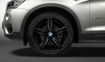 Janta aliaj usor - Star Spoke 606 - Negru (Jet Black) - 9,5Jx19 ET48 - BMW X3 F25, X4 F26	