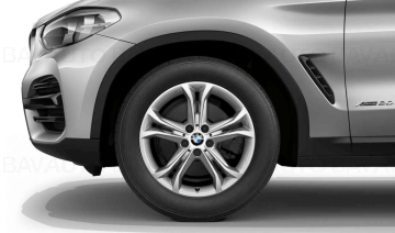 Janta aliaj usor - Double Spoke 688 - Argintiu (ReflexSilver) - 7Jx18 ET:22 - BMW X3 G01, X4 G02
