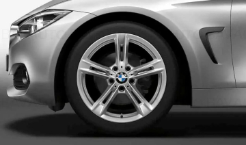Janta aliaj usor - Star Spoke 707 - Argintiu (Reflex Silver) - 8Jx18 ET:34 - BMW Seria 3 F30 F31 F34 F35, Seria 4 F32 F33 F36